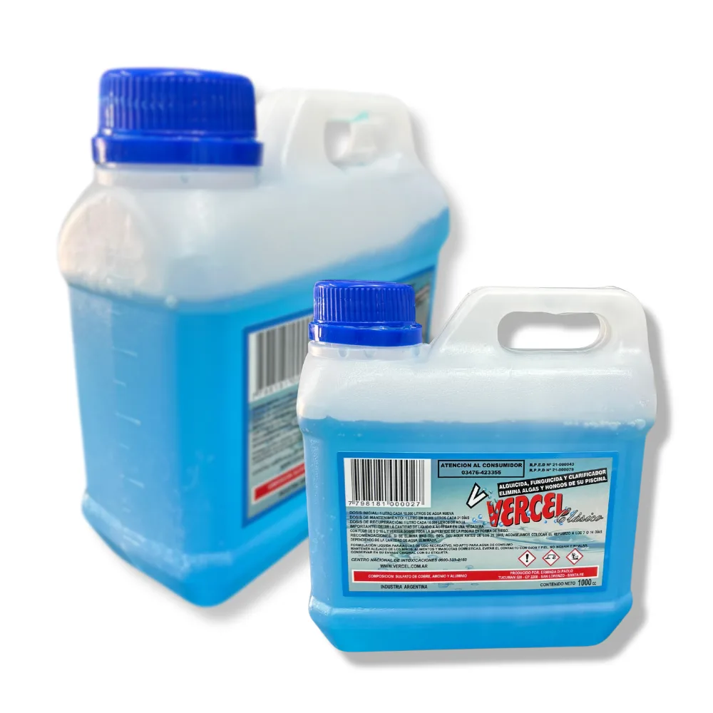 VERCEL CLASICO 1 LTS ALGUICIDA CLARIFICADOR FUNGUICIDA VERCEL CLASICO 1 LTS ALGUICIDA CLARIFICADOR FUNGUICIDA